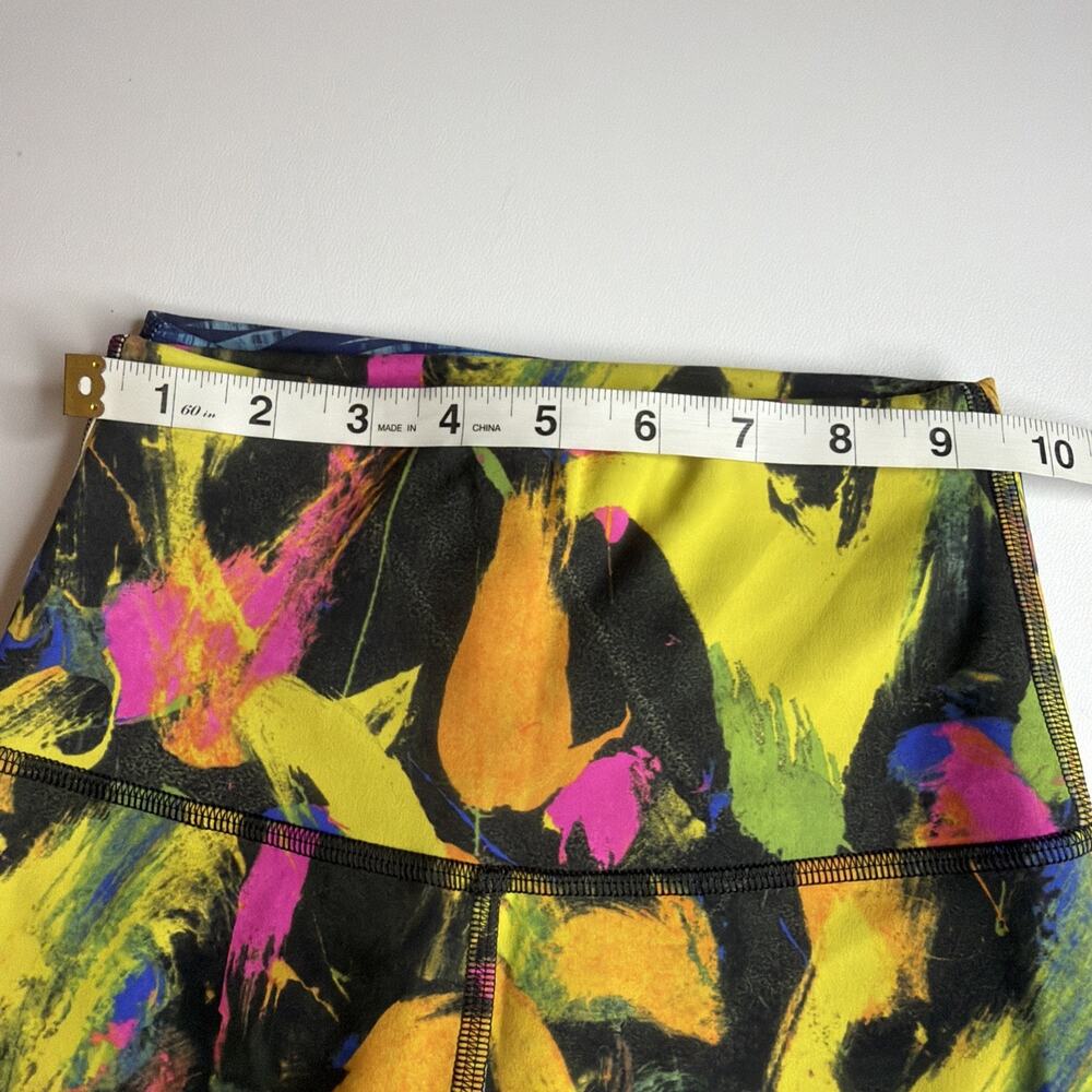 Set of Two Lululemon Wunder Train Leggings 25" Size 2 Multicolor Splatter READ - Picture 14 of 16